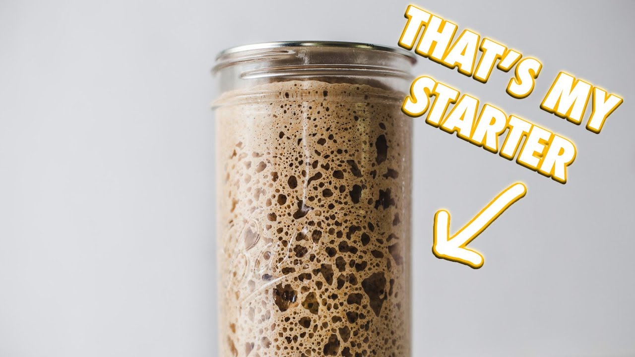 A video explaining how to create a sourdough starter.