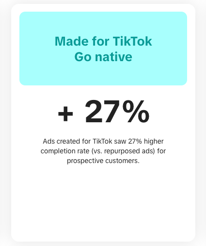 Made for TikTok stat