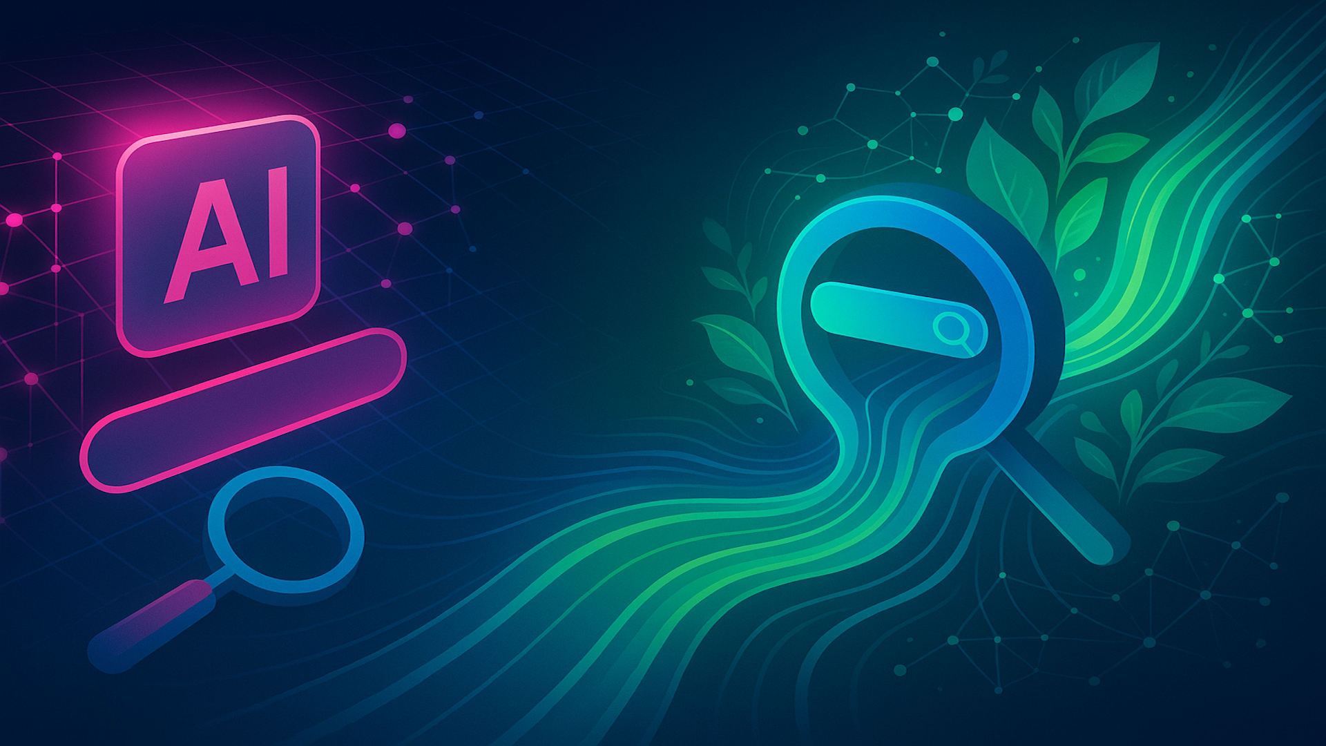 AI vs organic search referral traffic