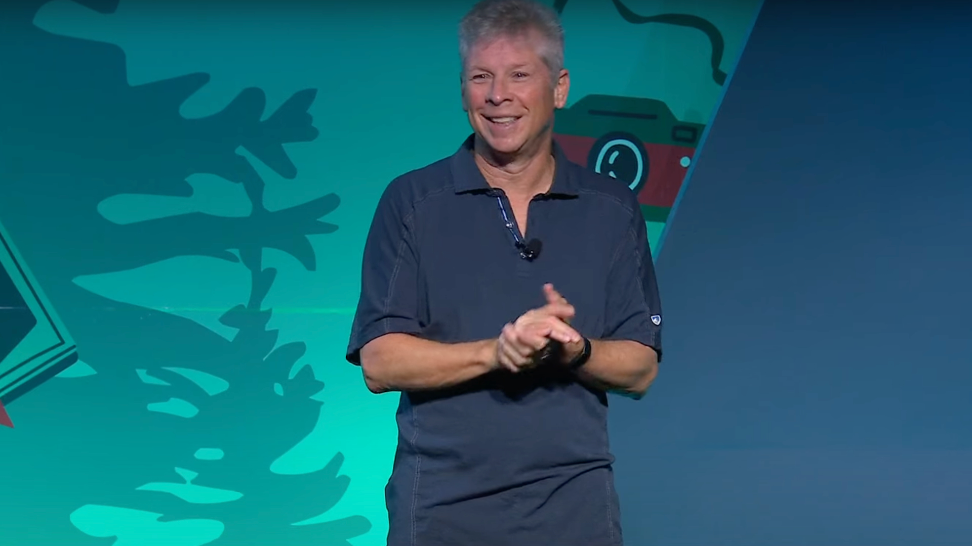 Google's Danny Sullivan keynoting at WordCamp US