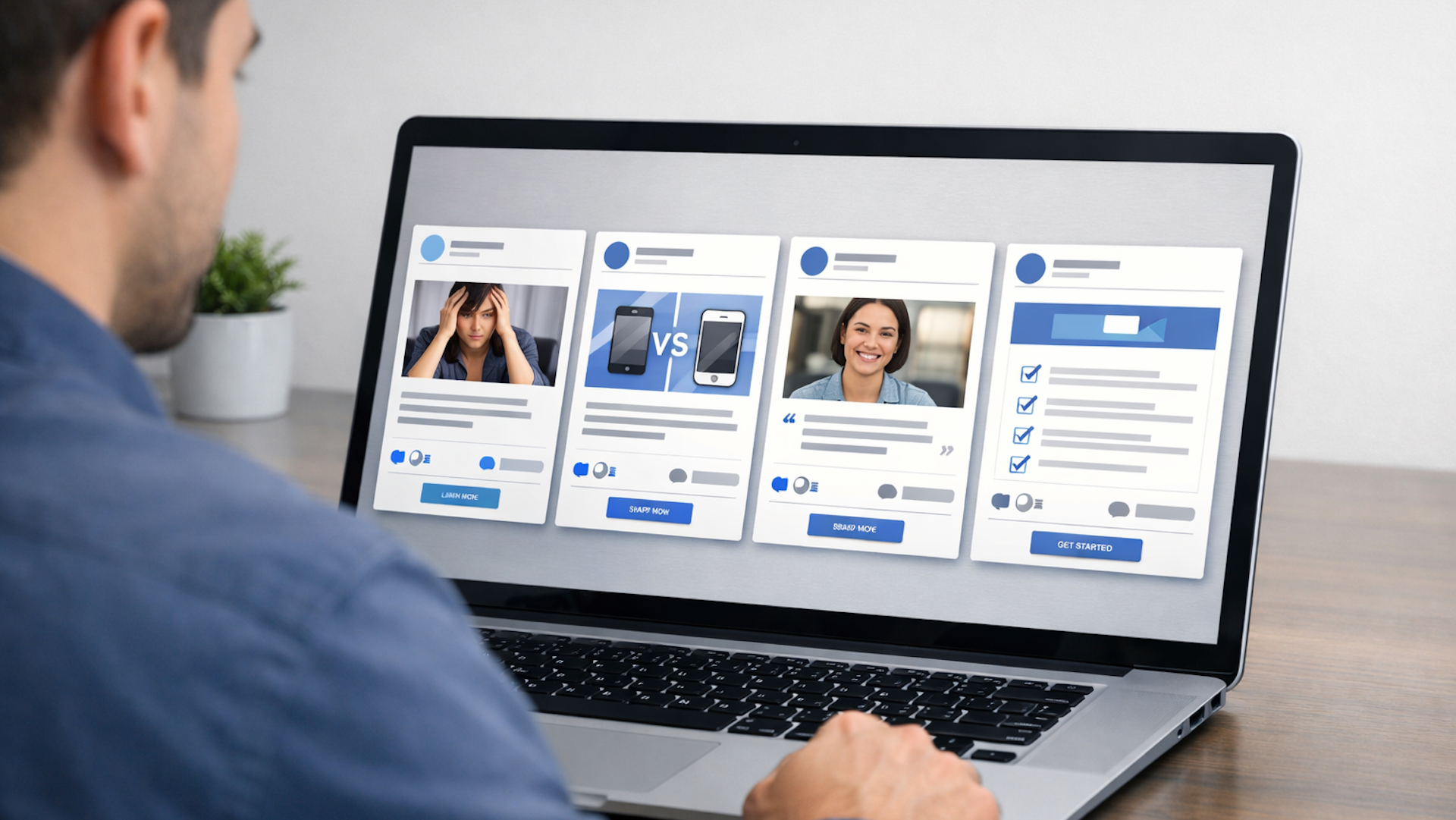 4 Facebook ad templates that still work in 2026 (with real examples)